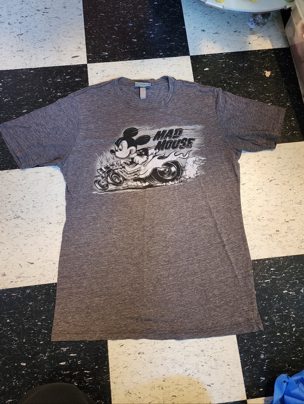 Vintage Disney Parks Mad Mouse Motorcycle Mickey Mouse